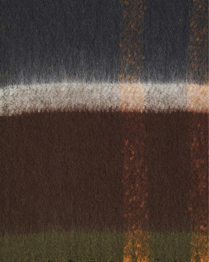 Barbour Isla Tartan Womens Boucle Scarf - Classic