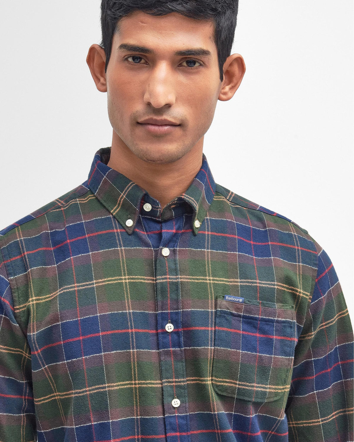 Barbour Kyeloch Tailored Mens Shirt - Classic Tartan - CHO - Designer Mens Long Sleeve Shirts