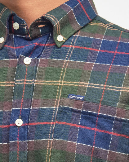 Barbour Kyeloch Tailored Mens Shirt - Classic Tartan - CHO - Designer Mens Long Sleeve Shirts