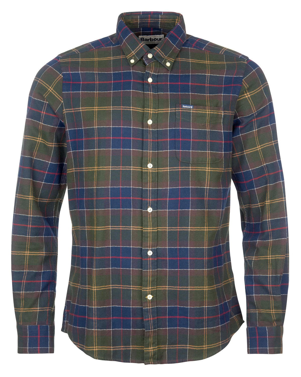 Barbour Kyeloch Tailored Mens Shirt - Classic Tartan - CHO - Designer Mens Long Sleeve Shirts
