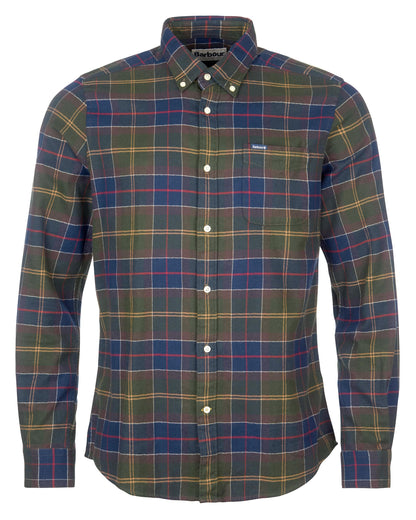 Barbour Kyeloch Tailored Mens Shirt - Classic Tartan - CHO - Designer Mens Long Sleeve Shirts