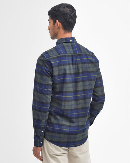 Barbour Kyeloch Tailored Mens Shirt - Olive Night