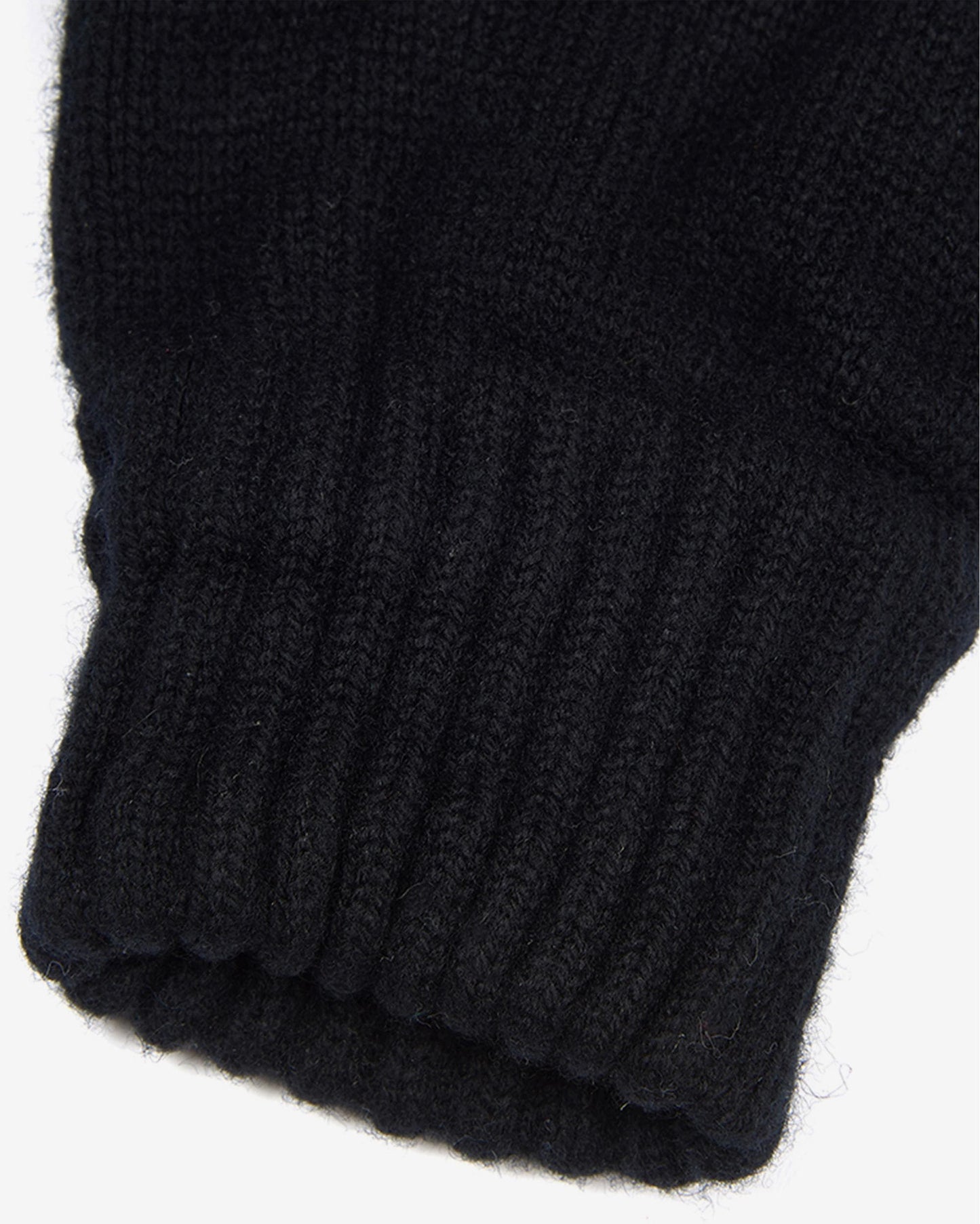 Barbour Lambswool Mens Gloves - Black