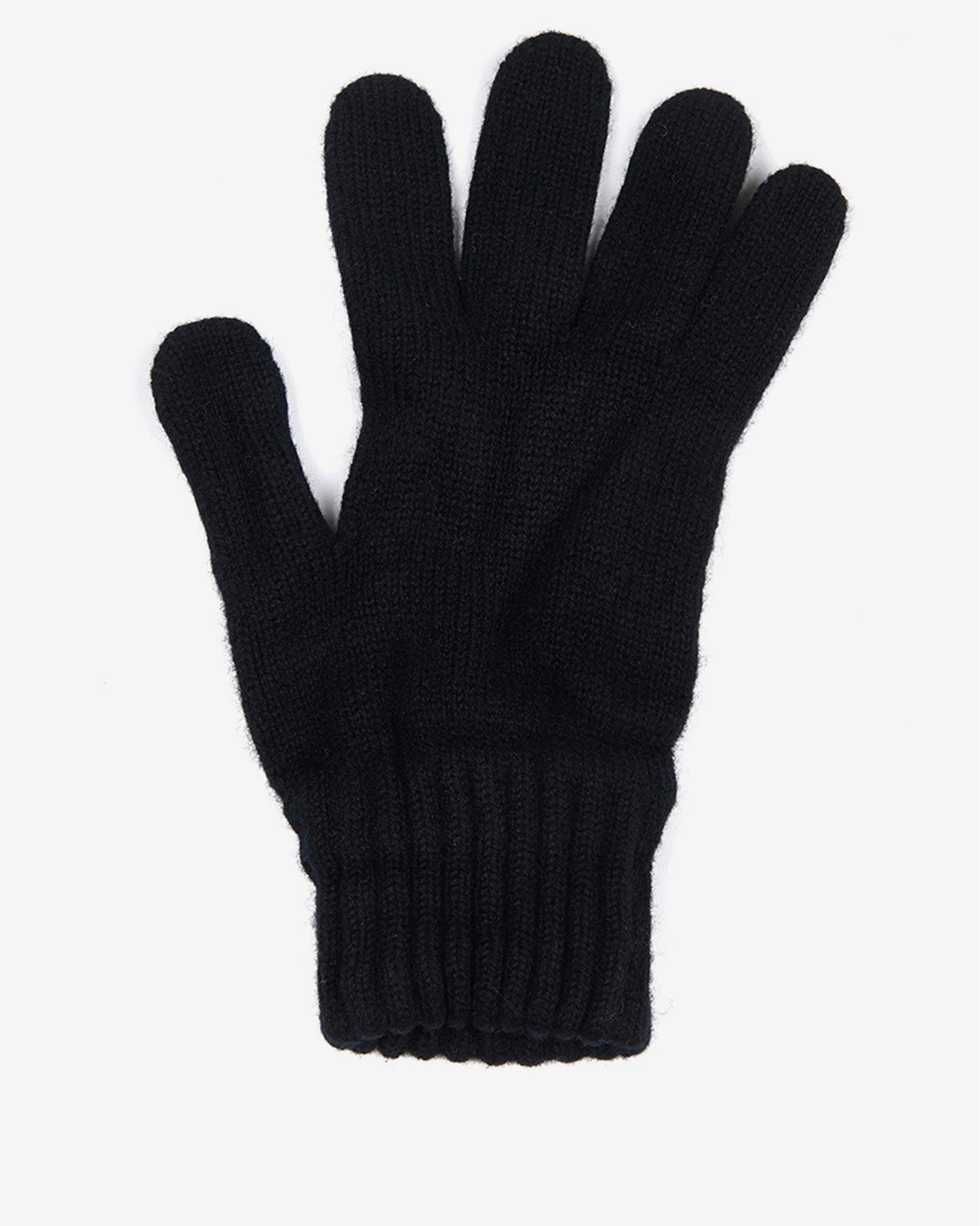 Barbour Lambswool Mens Gloves - Black