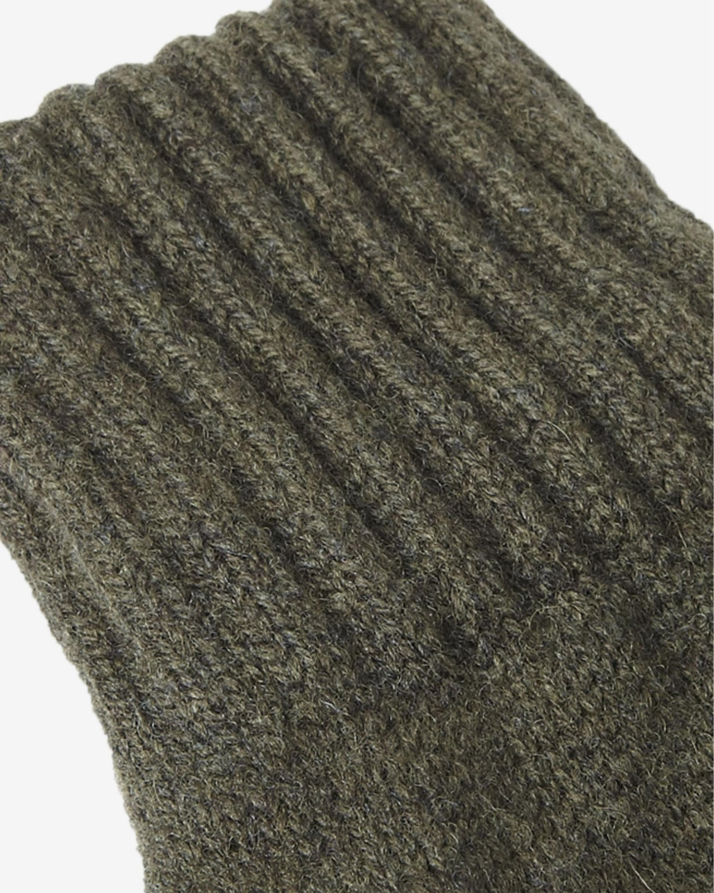 Barbour Lambswool Mens Gloves - Olive