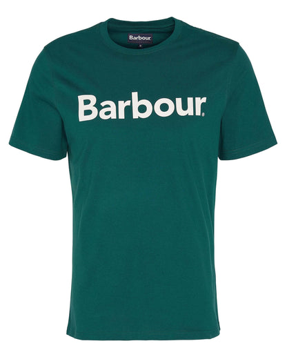 Barbour Logo Mens T-Shirt - Evergreen