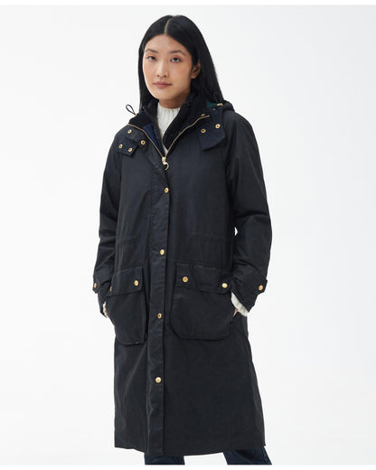 Barbour Long Cannich Womens Wax Jacket