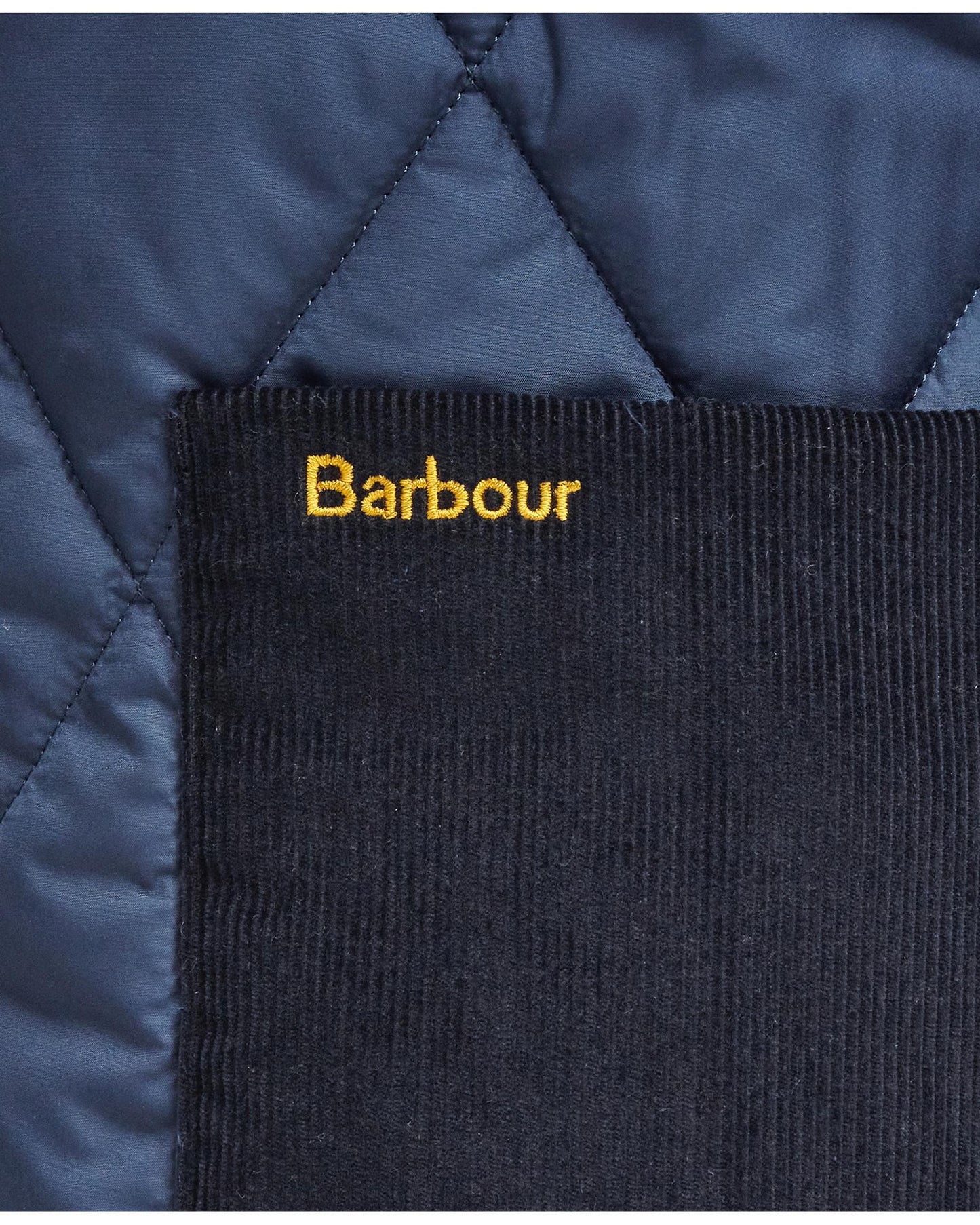 Barbour Malton Womens Long Quilted Jacket - Navy/Classic