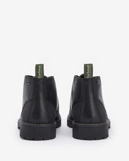 Barbour Maxwell Mens Chukka Boots - Black