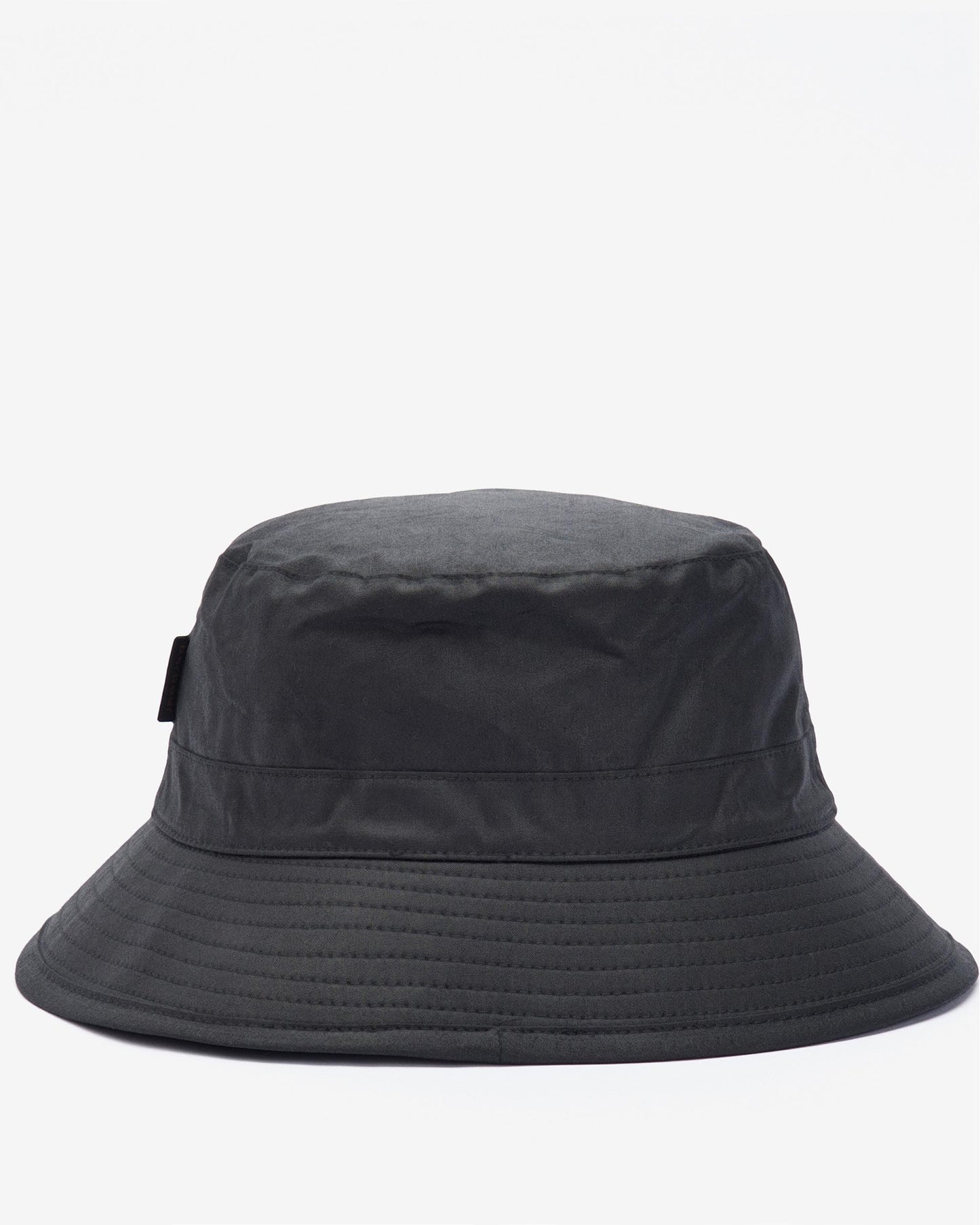 Barbour Mens Wax Bucket Hat - Black