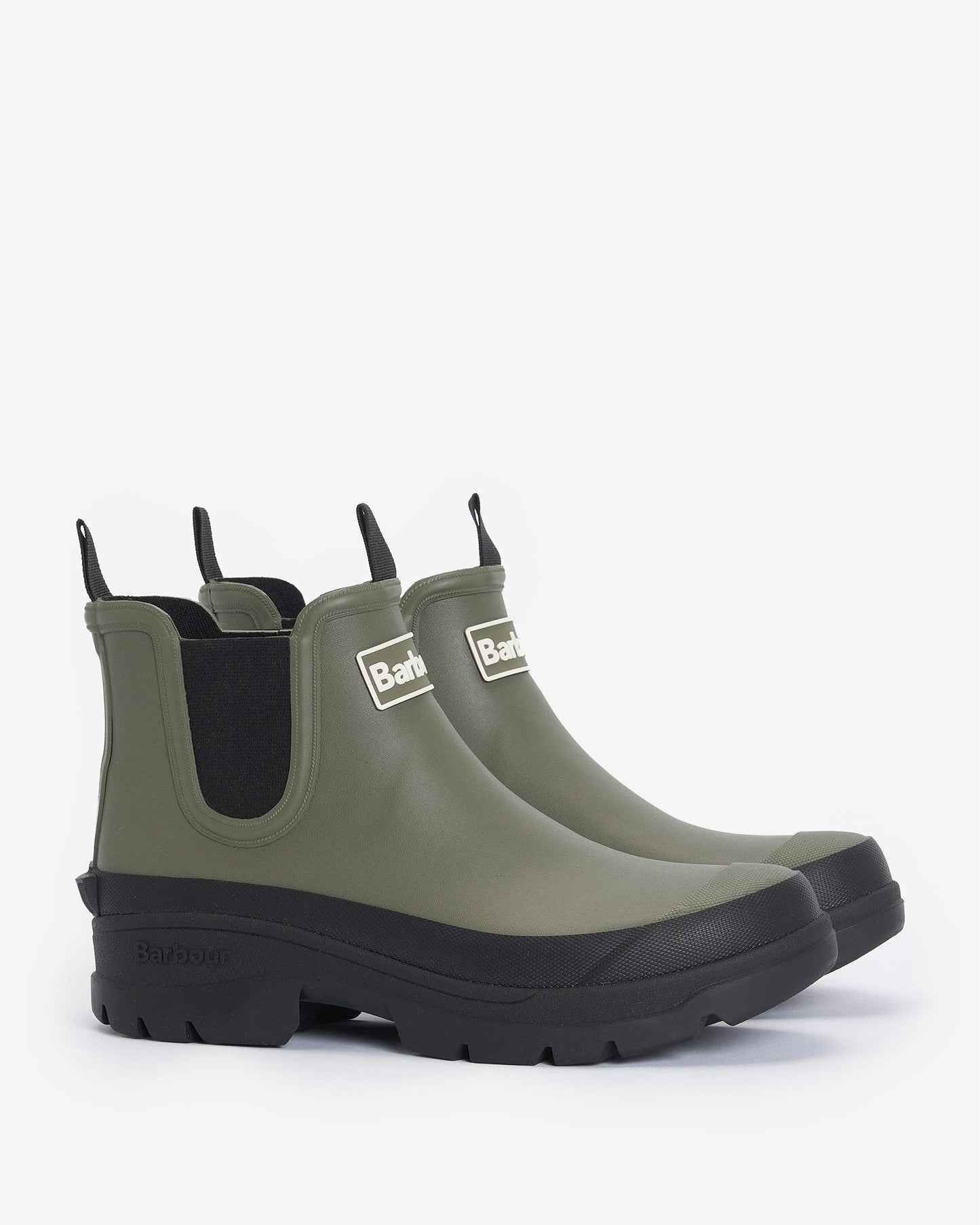 Barbour Nimbus Womens Chelsea Wellies - Faded Olive/Black