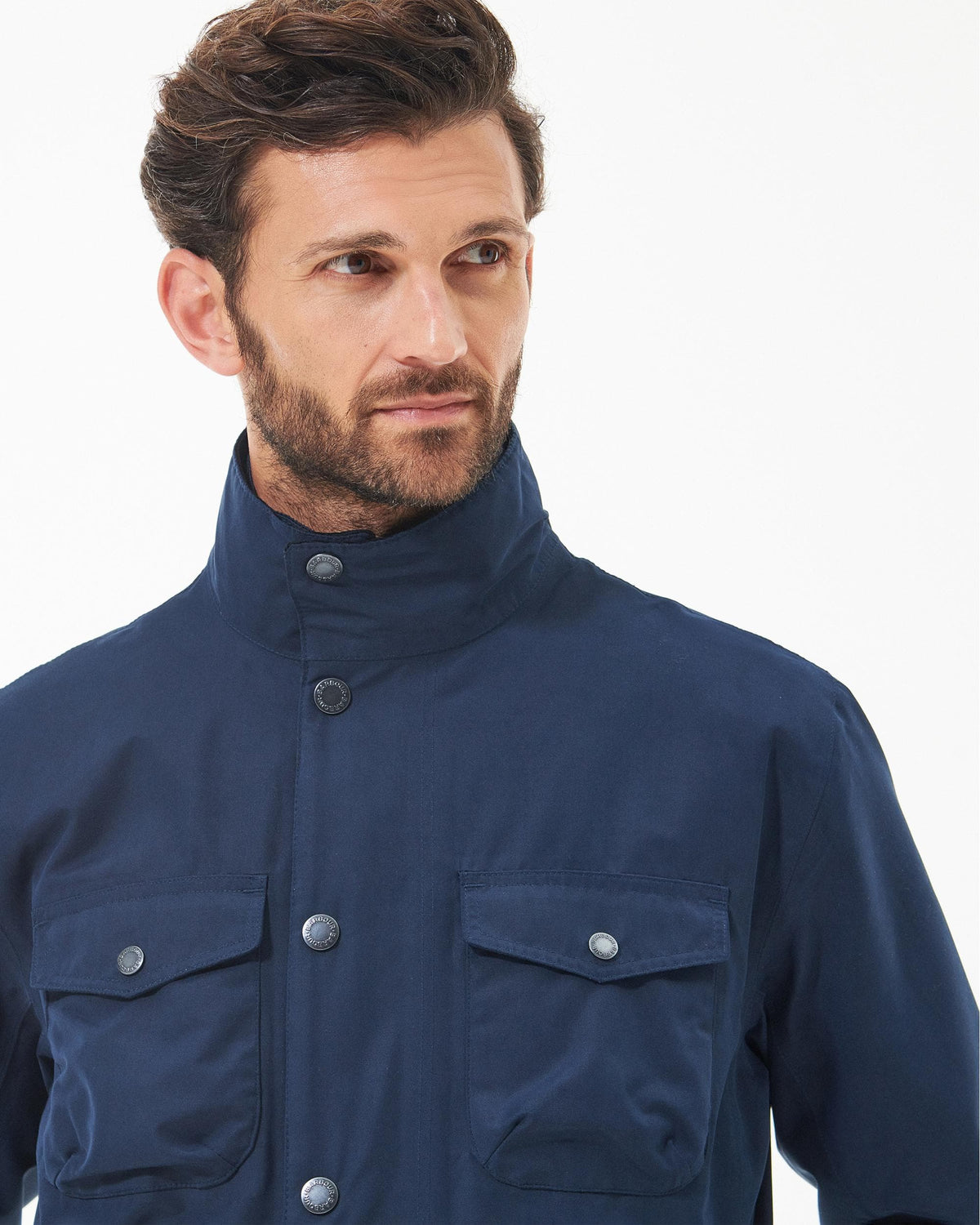 Barbour Ogston Mens Waterproof Jacket - Navy - CHO - Designer Mens Coats & Jackets