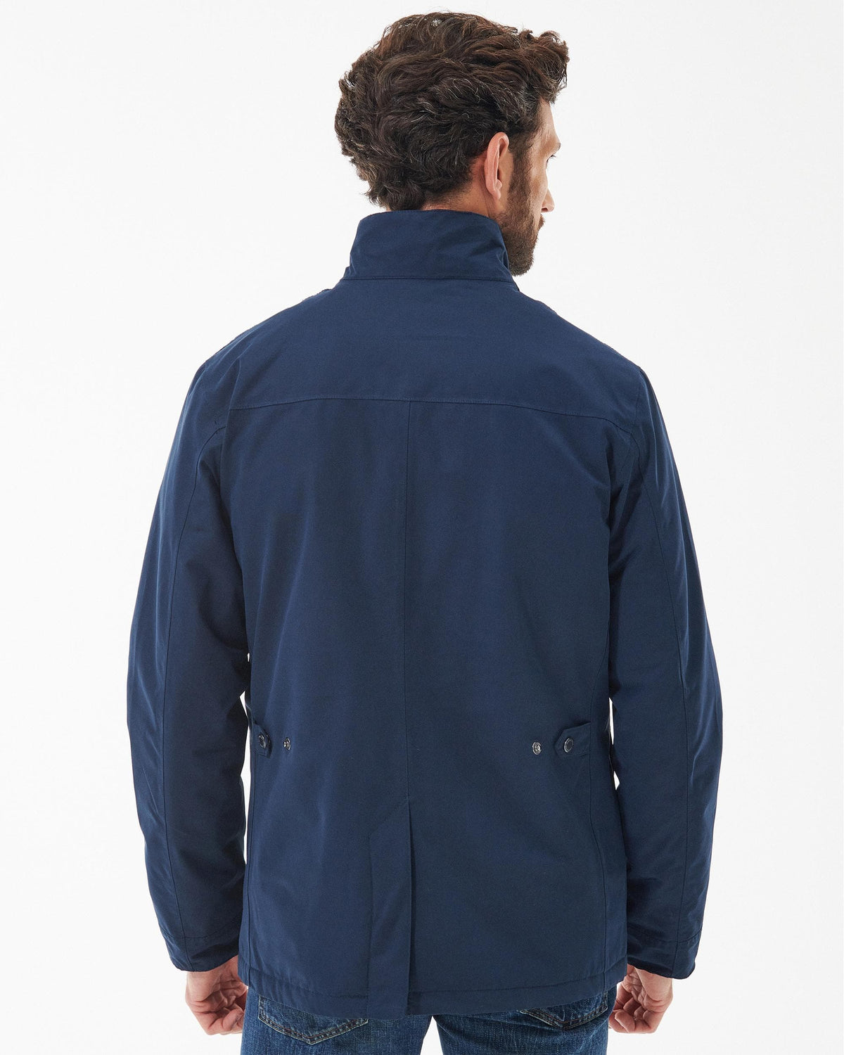 Barbour Ogston Mens Waterproof Jacket - Navy - CHO - Designer Mens Coats & Jackets