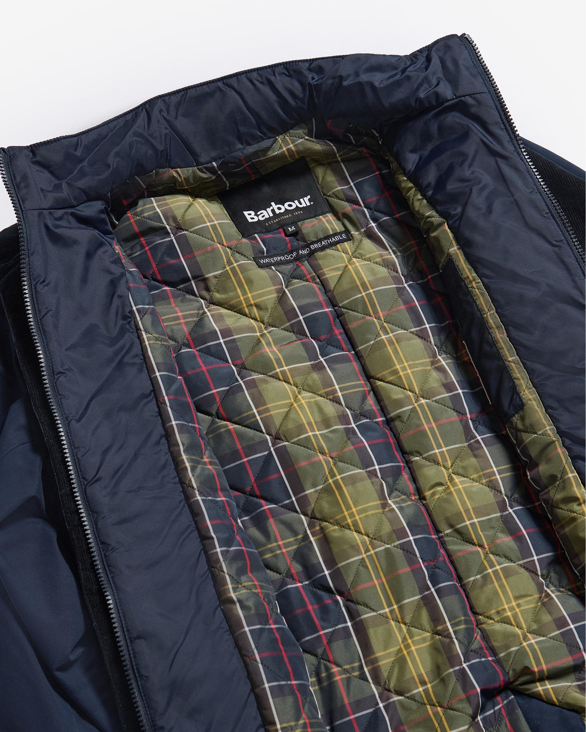 Barbour Ogston Mens Waterproof Jacket - Navy - CHO - Designer Mens Coats & Jackets