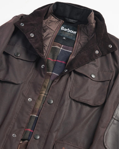 Barbour Ogston Mens Wax Jacket - Rustic/Classic