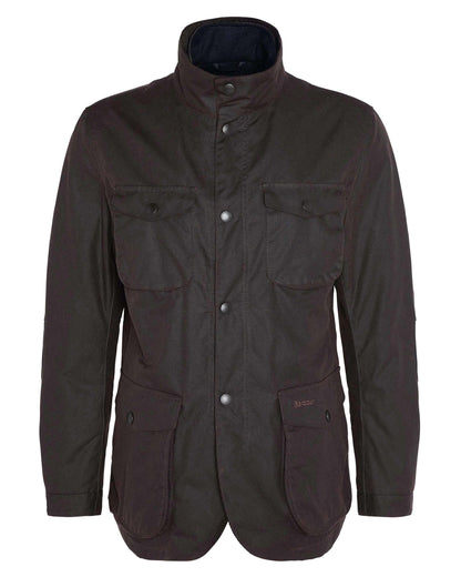 Barbour Ogston Mens Wax Jacket - Rustic/Classic