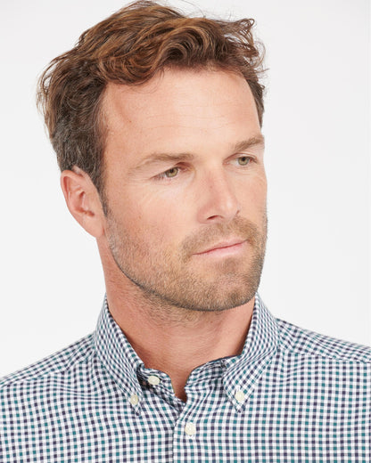 Barbour Padshaw Tailored Mens Shirt - Green