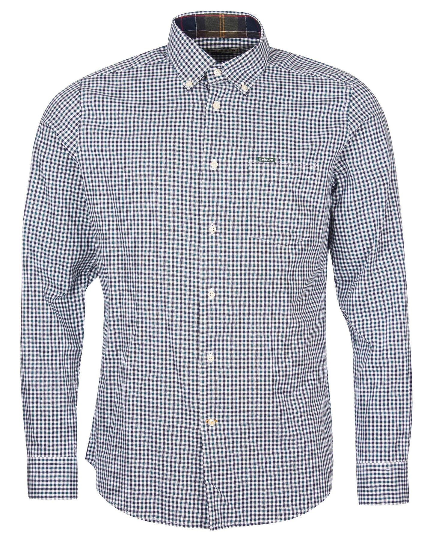 Barbour Padshaw Tailored Mens Shirt - Green