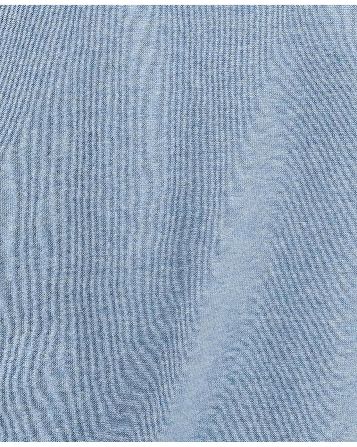 Barbour Pima Cotton Mens Crew Sweatshirt - Mineral Blue