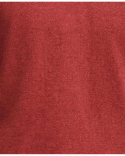 Barbour Pima Cotton Mens Crew Sweatshirt - Highland Red