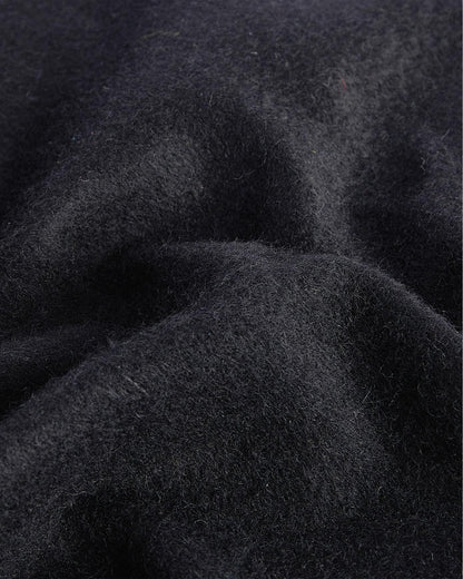 Barbour Unisex Plain Lambswool Scarf - Black
