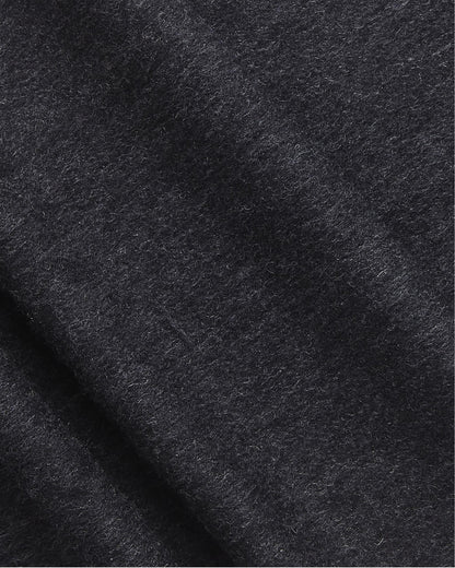 Barbour Unisex Plain Lambswool Scarf - Charcoal/Grey