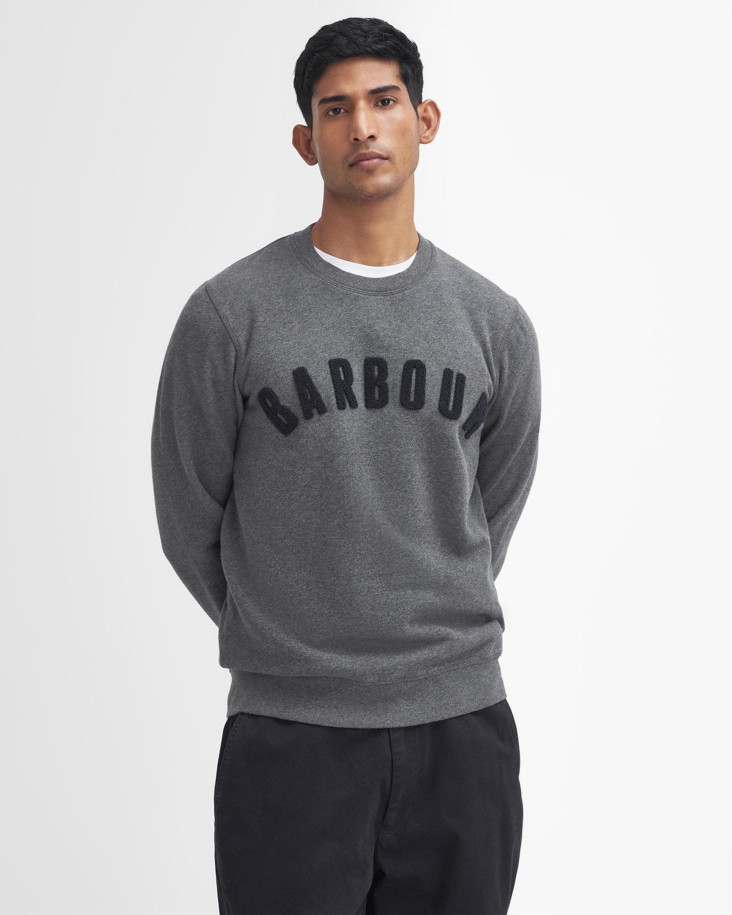Barbour Prep Logo Crew Mens Sweatshirt