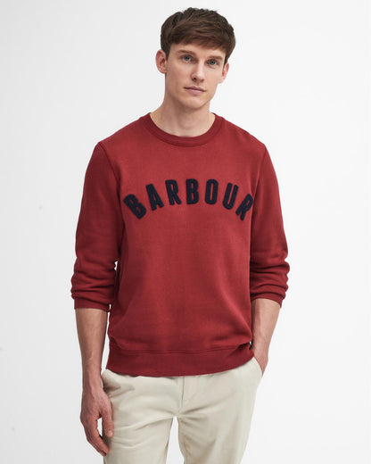 Barbour Prep Logo Crew Mens Sweatshirt