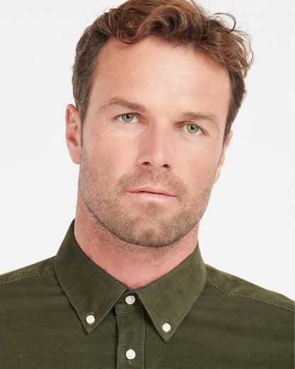 Barbour Ramsey Tailored Mens Shirt - Forest