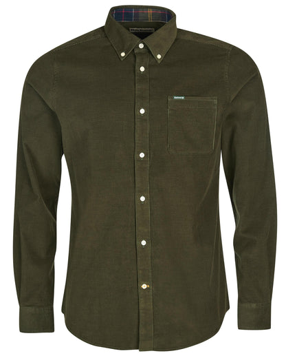 Barbour Ramsey Tailored Mens Shirt - Forest
