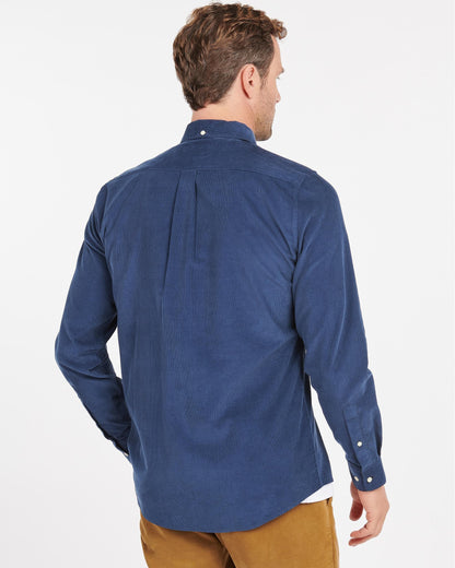Barbour Ramsey Tailored Mens Shirt - Dark Denim