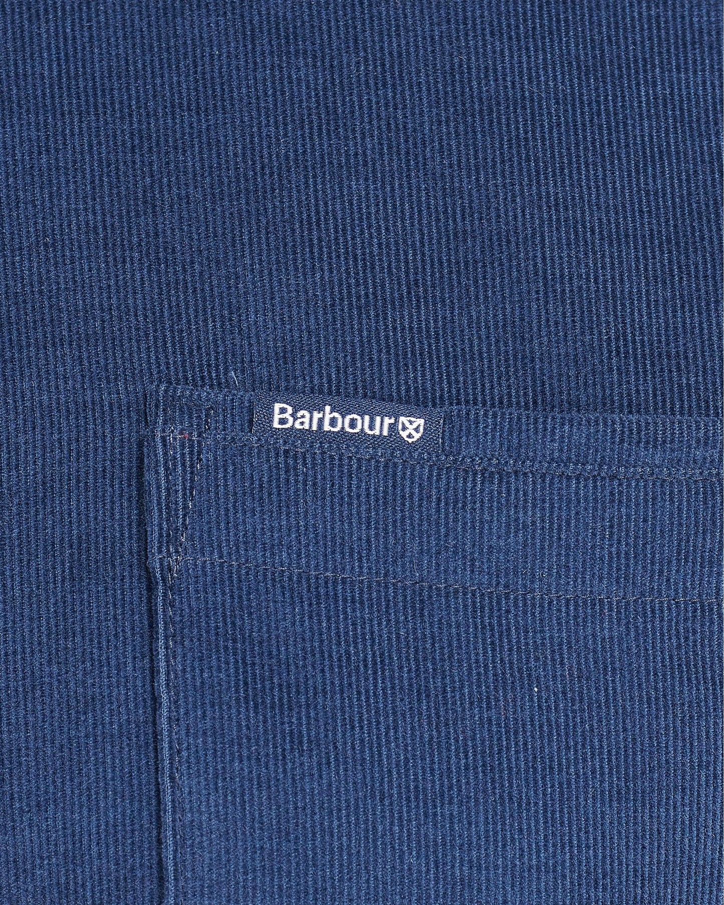 Barbour Ramsey Tailored Mens Shirt - Dark Denim