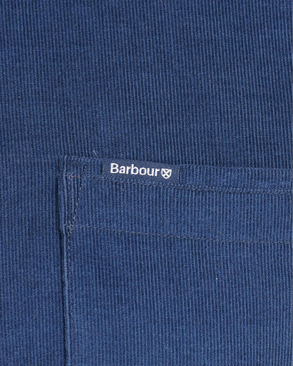 Barbour Ramsey Tailored Mens Shirt - Dark Denim