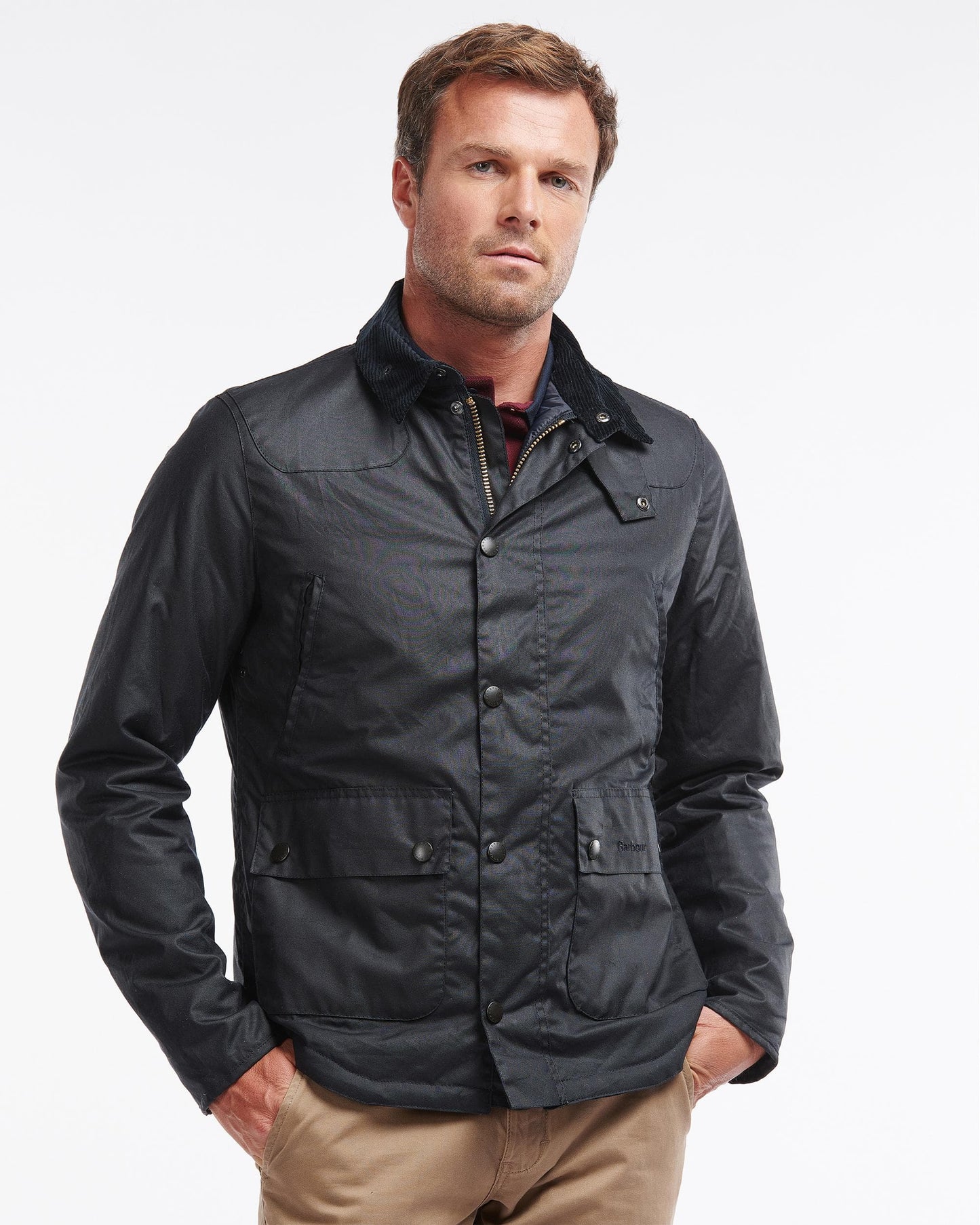 Barbour Reelin Mens Wax Jacket
