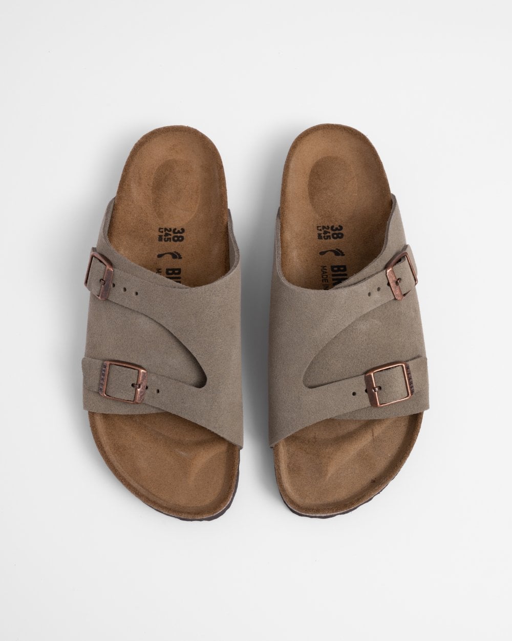 Birkenstock Zürich Womens Suede Sandals