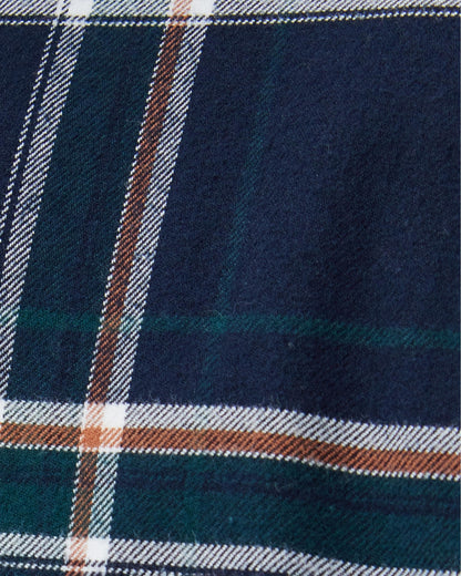 Barbour Ronan Tailored Check Mens Shirt - Inky Blue