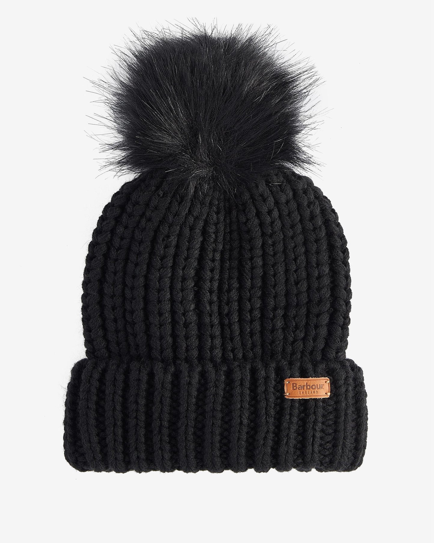 Barbour Saltburn Beanie & Scarf Gift Set - Black