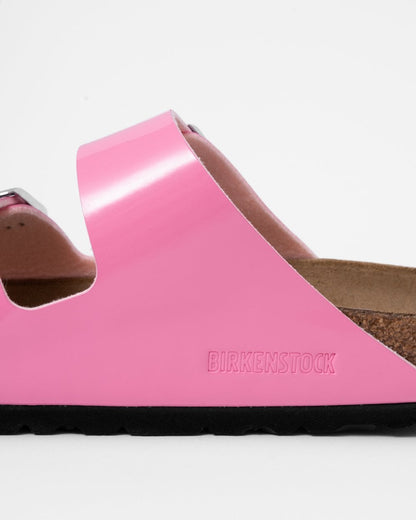 Birkenstock Arizona Birko-Flor Patent Womens Sandals - Pink