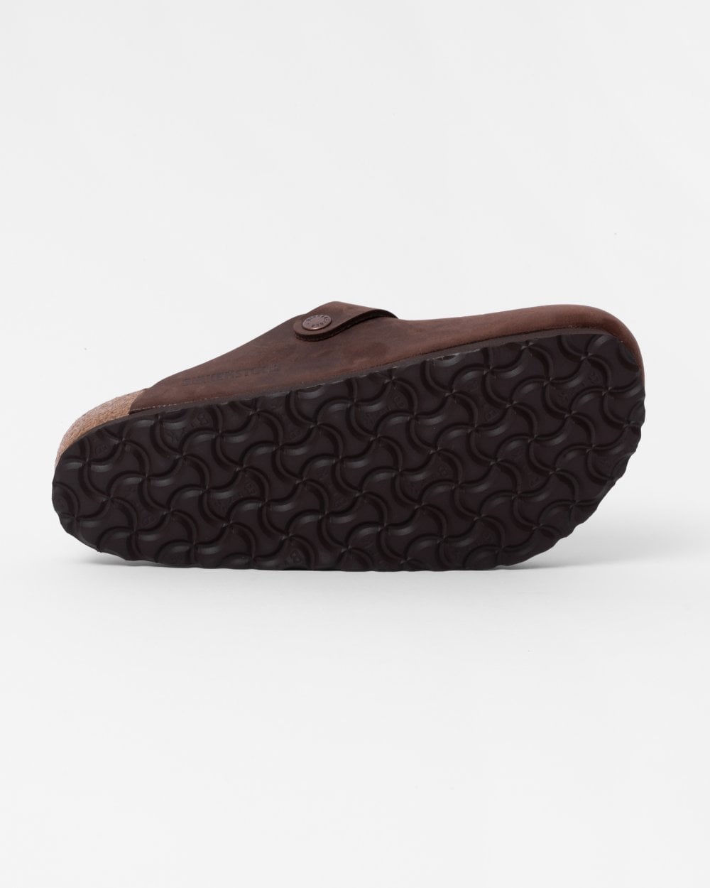 Birkenstock Boston Oiled Nubuck Leather Unisex Clogs - Habana