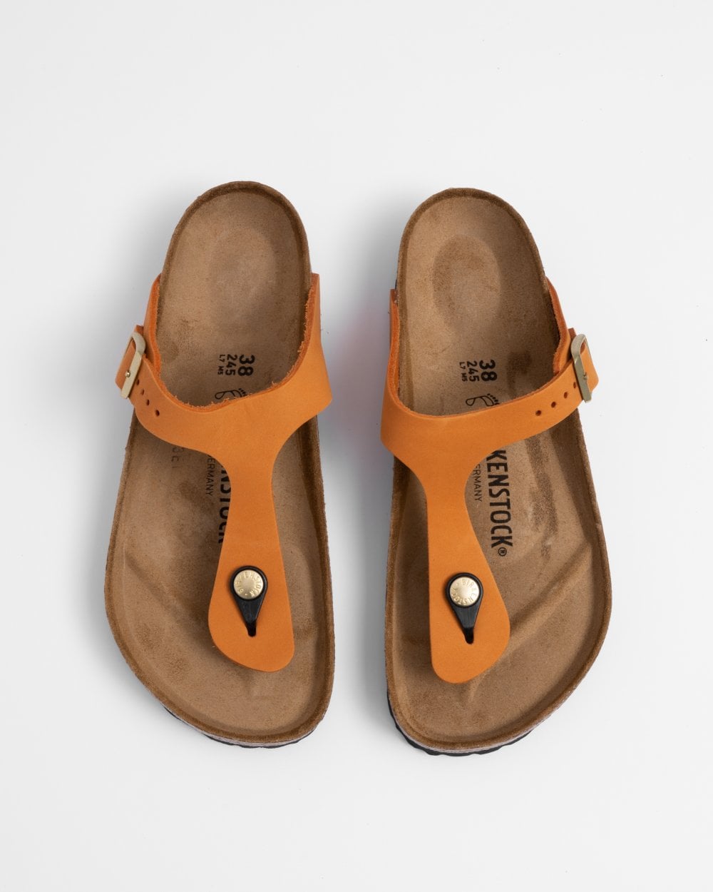 Birkenstock Gizeh BS Womens Nubuck Leather Sandals