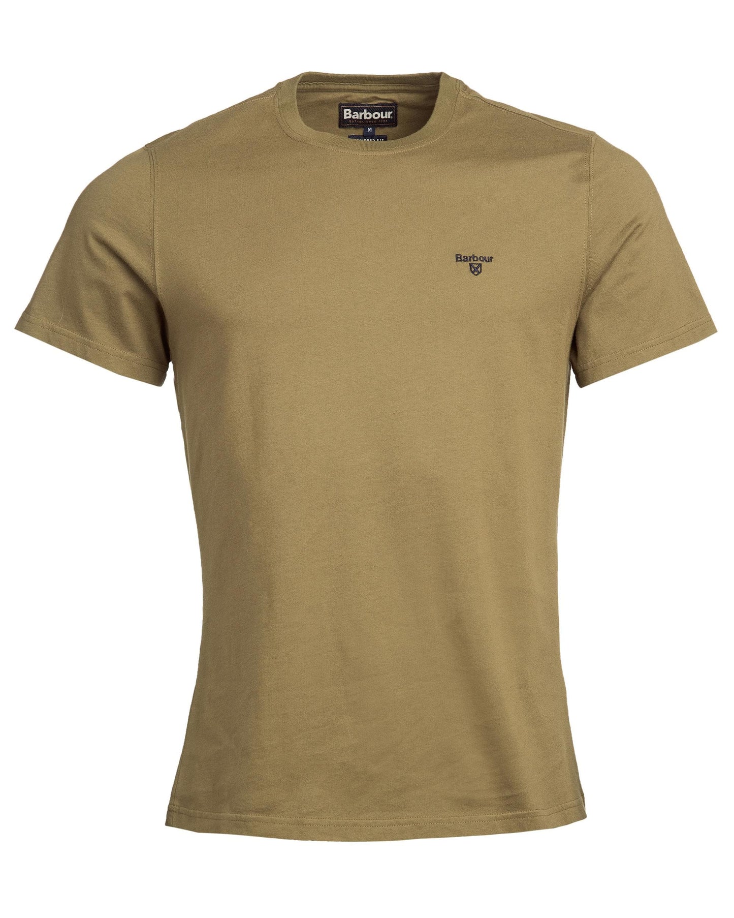 Barbour Sports Mens T-Shirt - Mid Olive