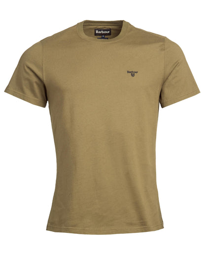 Barbour Sports Mens T-Shirt - Mid Olive