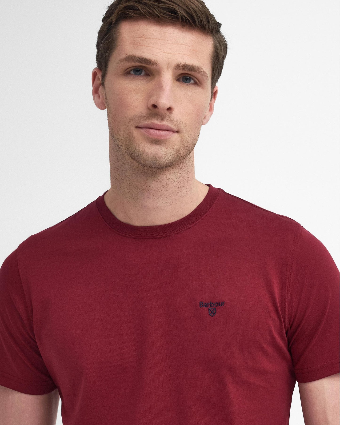 Barbour Sports Mens T-Shirt - Highland Red