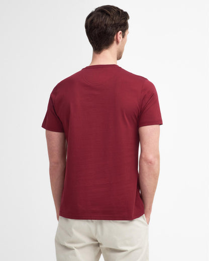 Barbour Sports Mens T-Shirt - Highland Red