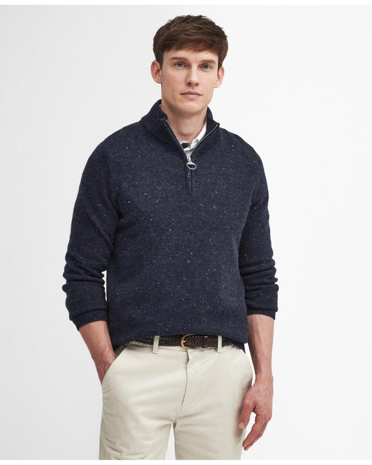 Barbour Barbour Tainsbury Mens Half Zip Knitted Jumper
