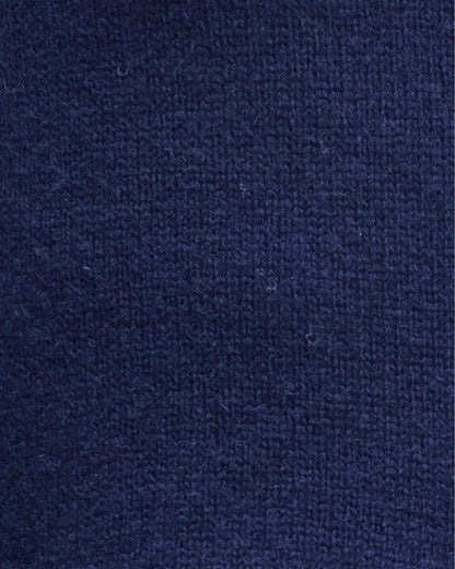Barbour Talder Mens Half Zip Knitted Jumper - Navy