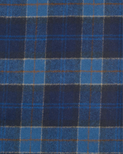 Barbour Tartan Unisex Lambswool Scarf - Midnight