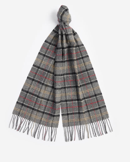 Barbour Tartan Unisex Lambswool Scarf - Modern