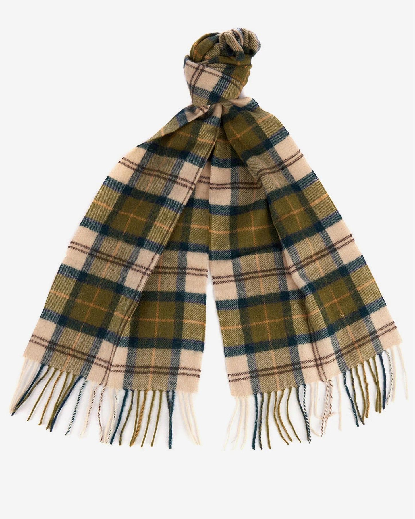 Barbour Tartan Unisex Lambswool Scarf