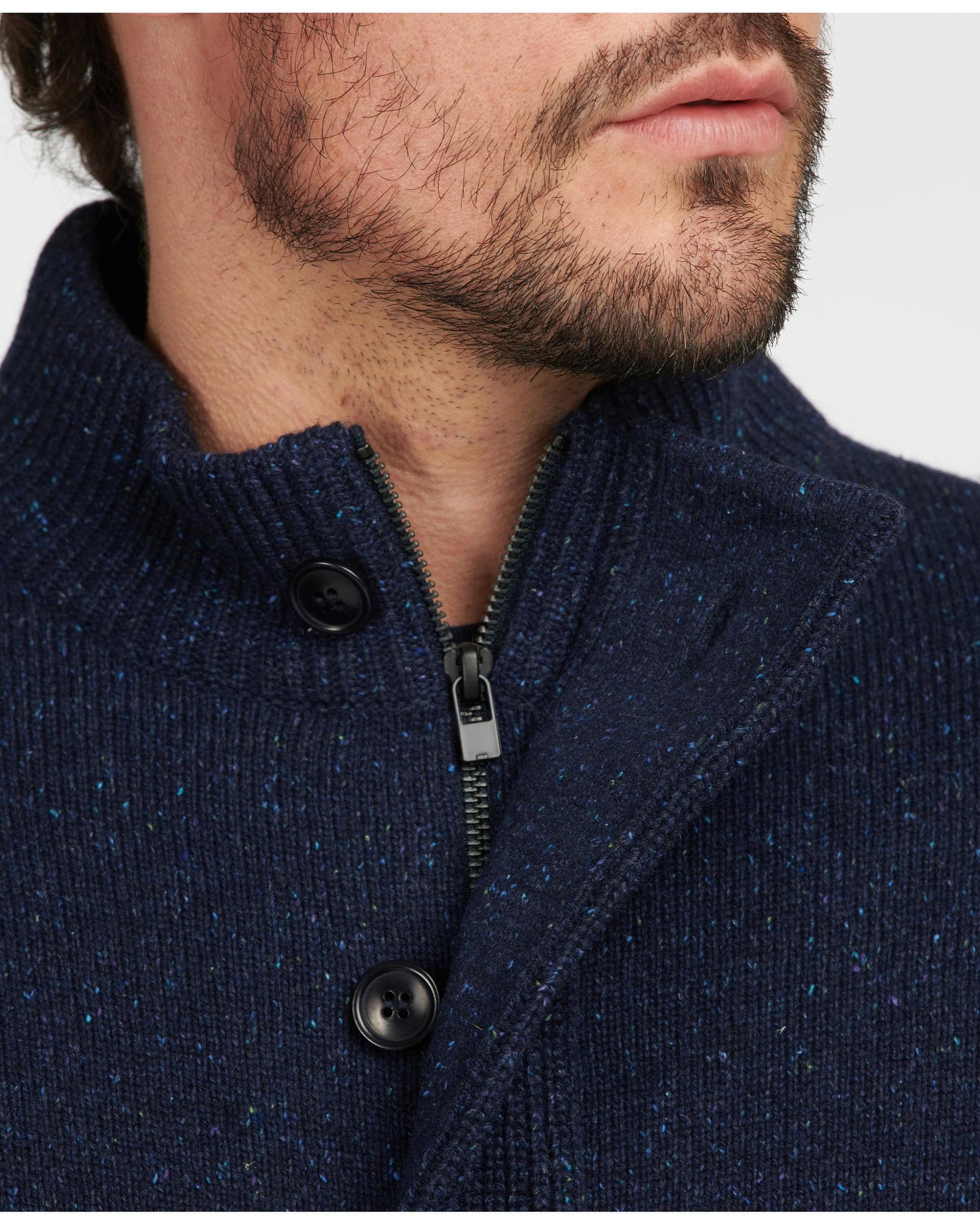 Barbour Barbour Tisbury Buttoned Mens Sweatshirt